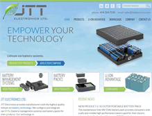 Tablet Screenshot of jttelectronics.com